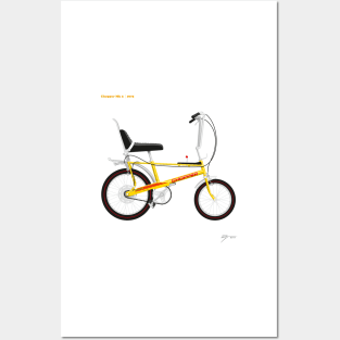 Raleigh Chopper Mk 2 (Fizzy Lemon) Posters and Art